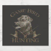 De ultieme eendenjacht bier etiket (Enkel label)