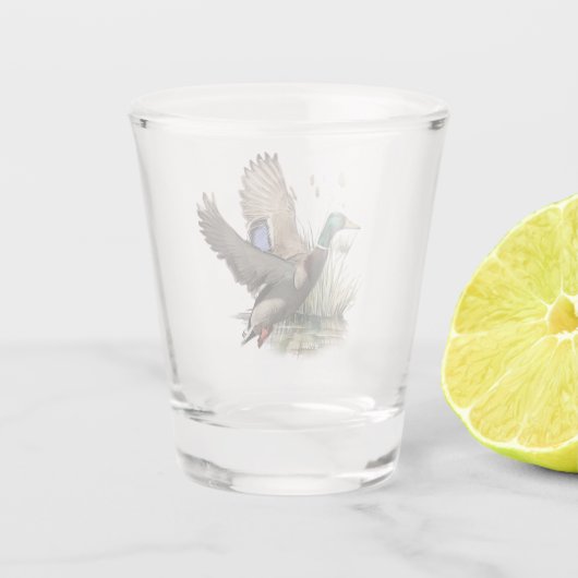De ultieme eendenjacht shot glas (Achterkant)