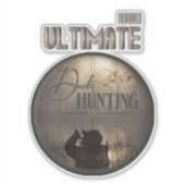 De ultieme eendenjacht sticker (Voorkant)
