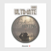 De ultieme eendenjacht sticker (Vel)