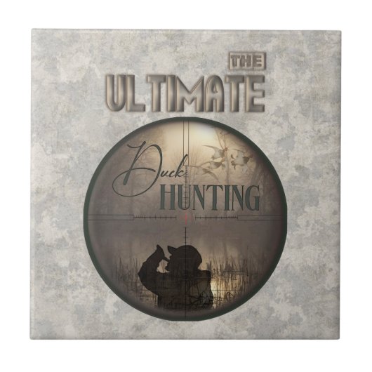 De ultieme eendenjacht tegeltje (Voorkant)