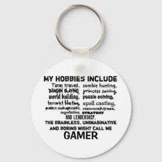 De ultieme gamer is gemaakt (wit) sleutelhanger