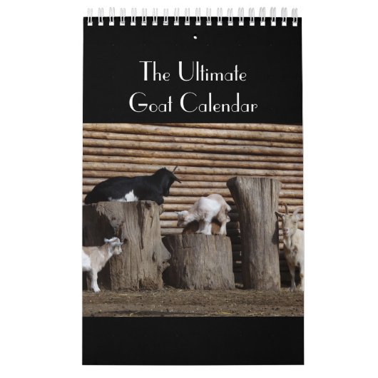 De ultieme geitalender kalender (Hoes)
