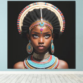 De ultieme godin canvas afdruk (Insitu (Houten vloer))