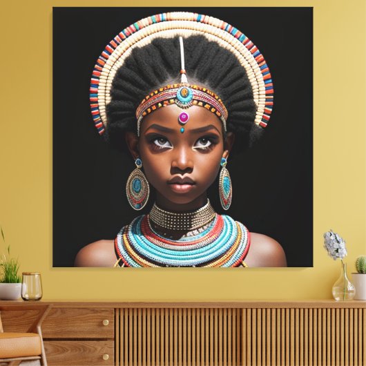 De ultieme godin canvas afdruk (Insitu (Woonkamer))