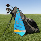 De ultieme Golf-accessoire voor de beste vader Golfhanddoek (Groen)