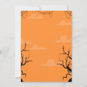 De ultieme Halloween-uitnodiging van dit jaar Kaart (Achterkant)