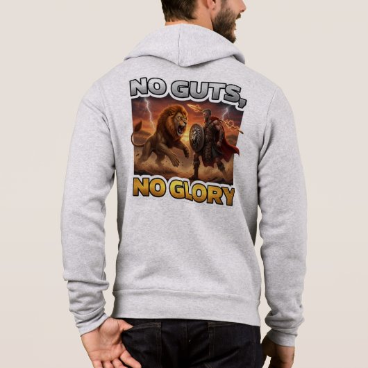 De ultieme 'Het gaat goed' herenhoodies Hoodie (Achterkant)