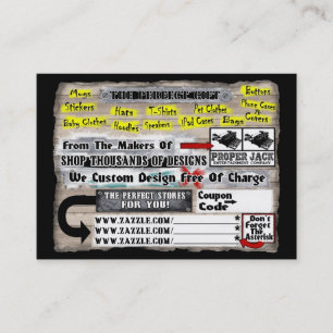 De ultieme kaart visitekaartje