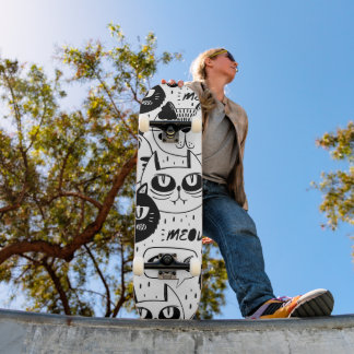 De ultieme kattenliefhebber - knuffelkat huisdier  persoonlijk skateboard