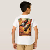 De ultieme Kung Fu Showdown T-shirt (Achterkant volledig)
