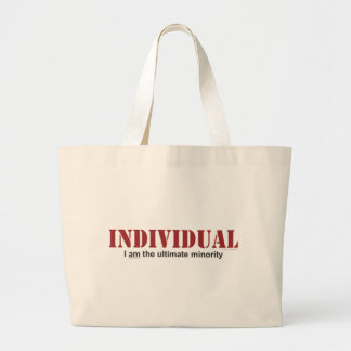 De ultieme minderheid grote tote bag