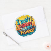 De ultieme ontsnapping ronde sticker (Envelop)