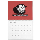 De ultieme Opossum-agenda Kalender (Mar 2026)