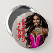 De ultieme Pageant Button (Voorkant /achterkant)