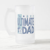 De ultieme pap blauw matglas bierpul (Links)