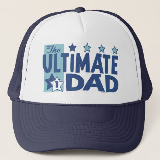 De ultieme pap blauw trucker pet