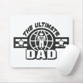 De ultieme pap Logo gear Muismat (Met muis)
