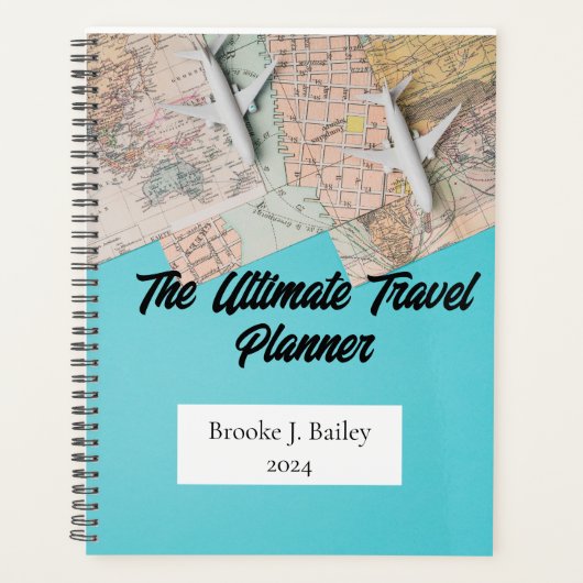 De ultieme reisplanner Wanderlust Vakantie Planner (Voorkant)