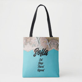 De ultieme reiziger Wanderlust vakantie Carry-on Tote Bag