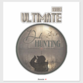 De ultieme sticker voor de jacht op eenden