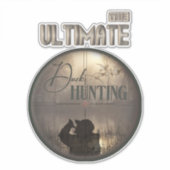 De ultieme sticker voor de jacht op eenden (Voorkant)