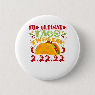De ultieme Taco tweedaags - dinsdag 22 februari Ronde Button 5,7 Cm