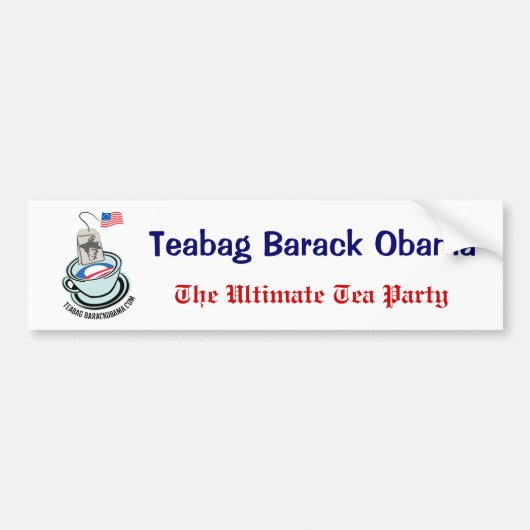 De ultieme Tea Party Bumpersticker (Voorkant)
