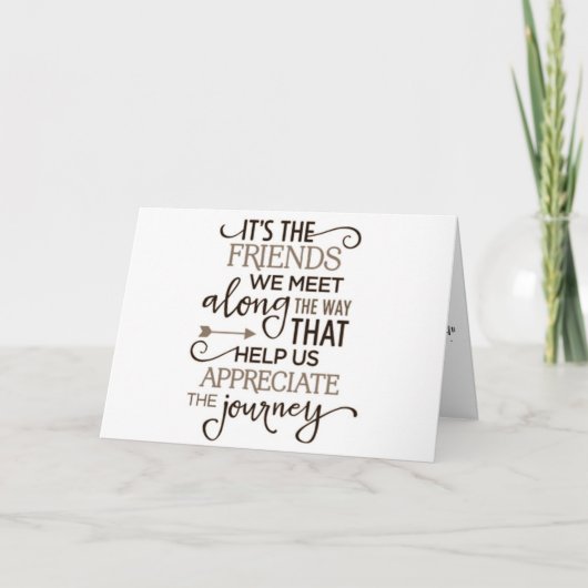 DE ULTIEME VERJAARDAG KAART VAN EEN VRIEND **** (Voorkant)