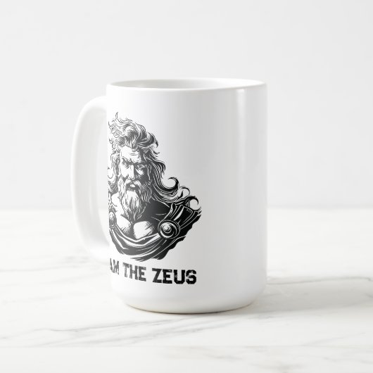 De ultieme Zeus Koffiemok (Voorkant links)
