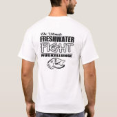 De ultieme zoetwaterstrijd t-shirt (Achterkant)