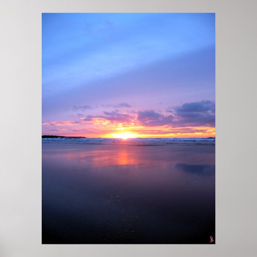 De ultieme zonsondergang poster (Voorkant)