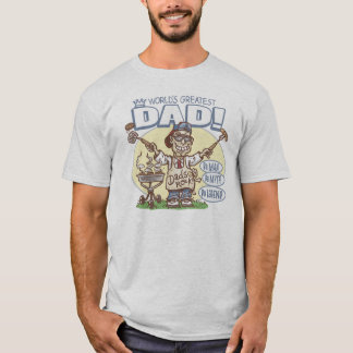 De Ultimate Grill Dad Gear T-shirt