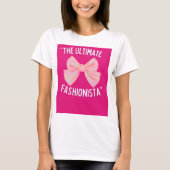 De ultimo fashionista t-shirt (Voorkant)