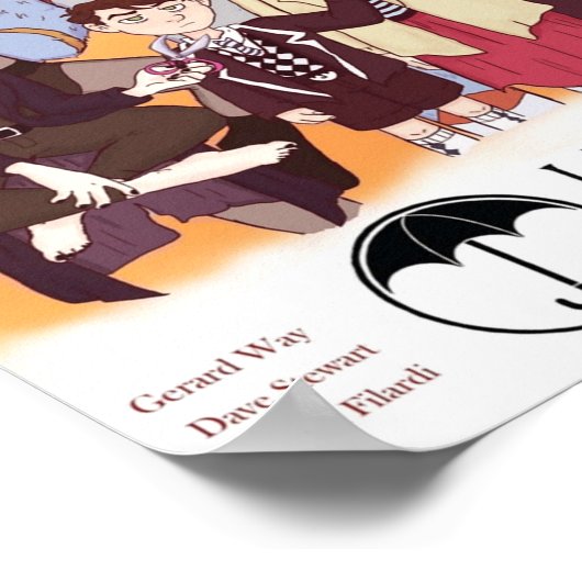 De Umbrella Academy Poster (Hoek)