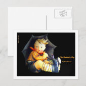 De Umbrella Boy Briefkaart (Voorkant / Achterkant)