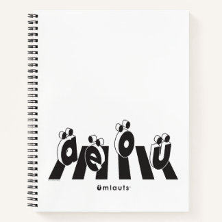 “De Umlauts™ Crossover” Notitieboek