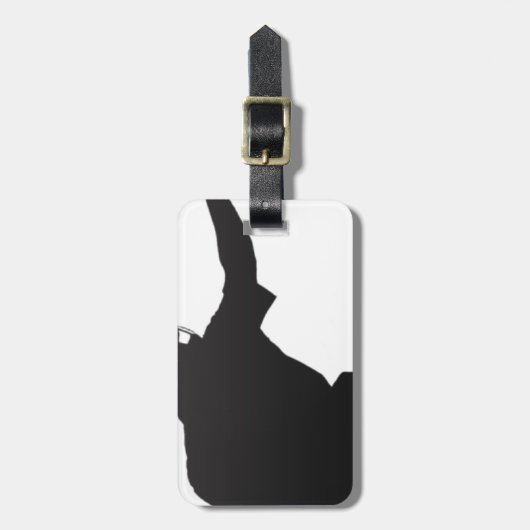 De Umpire Bagagelabel (Voorkant verticaal)