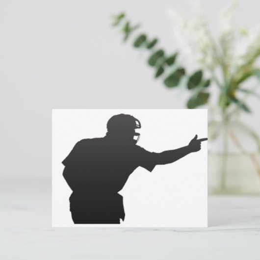 De Umpire Briefkaart (Staand voorkant)