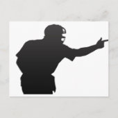 De Umpire Briefkaart (Voorkant)