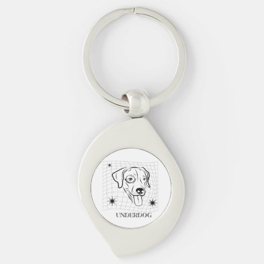 De Underdog Sleutelhanger (Voorkant)