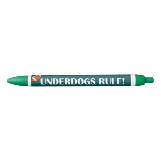 De underdogs-regel. zwarte inkt pen (Voorkant)