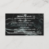 De Underground Business Cards bakstenen vape Visitekaartje (Achterkant)