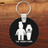 De Undertaker door Mijn Minifig aan te passen Sleutelhanger (Voorkant)