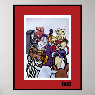 De ungulate jazzband poster