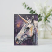 De Unicorn Briefkaart (Staand voorkant)