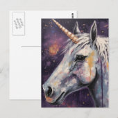 De Unicorn Briefkaart (Voorkant / Achterkant)