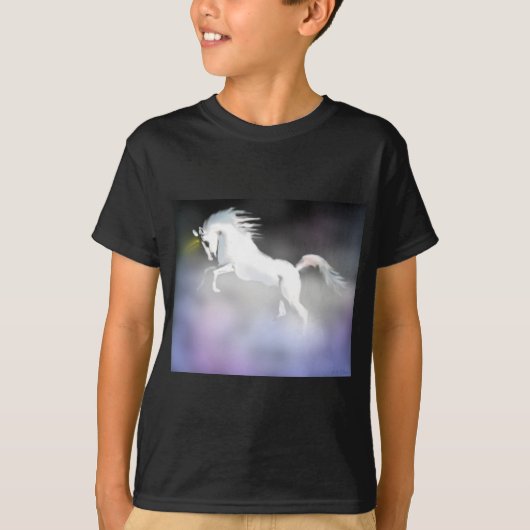 De Unicorn in de Mist T-shirt (Voorkant)