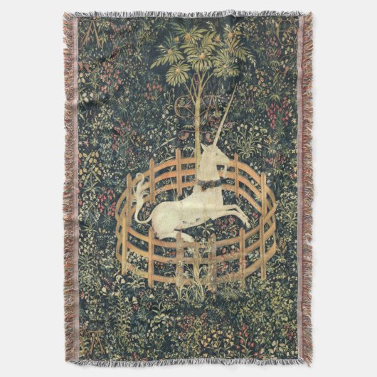 De Unicorn in gevangenschap (1495 - 1505) Deken (Voorkant Verticaal)