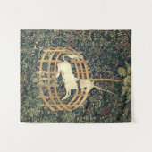 De Unicorn in gevangenschap (1495 - 1505) Wandkleed (Voorkant (horizontaal))